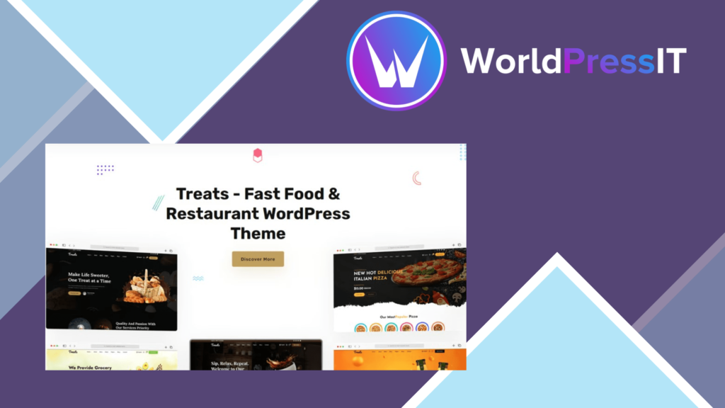 Treats – Fast Food and Restaurant WordPress Theme