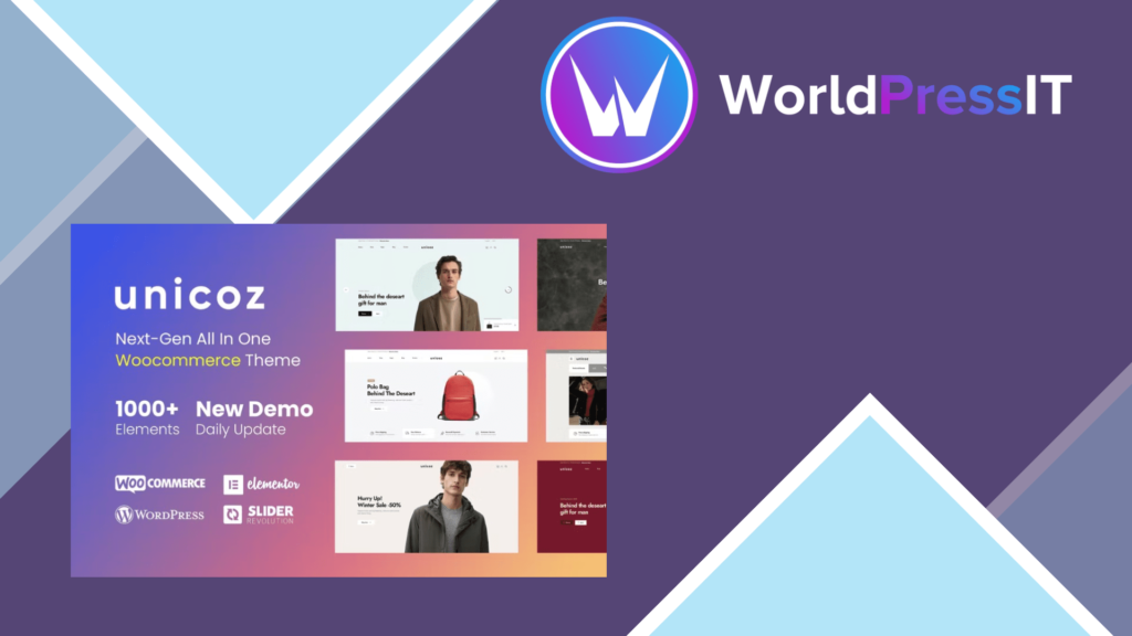 Unicoz - Elementor WooCommerce Theme