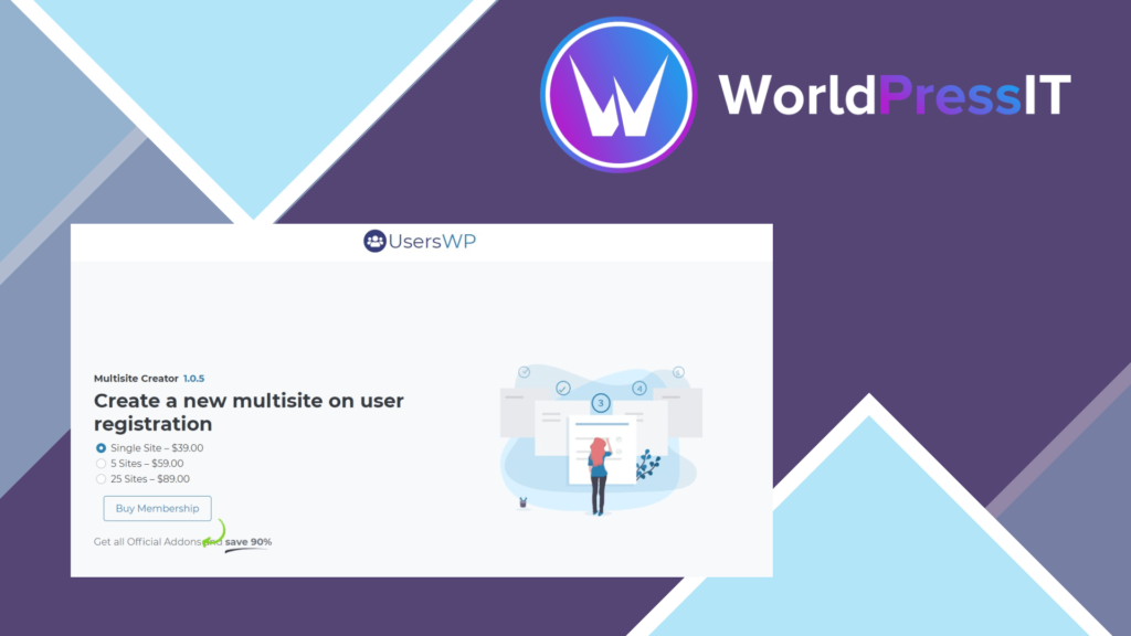 UsersWP Multisite Creator