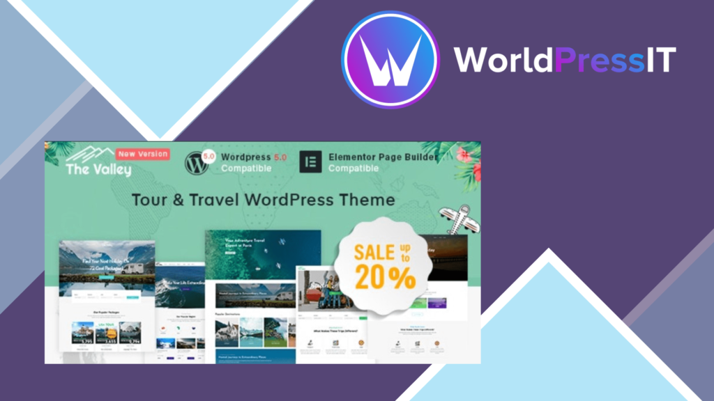 Valley - Tour and Travel Agency WordPress Theme