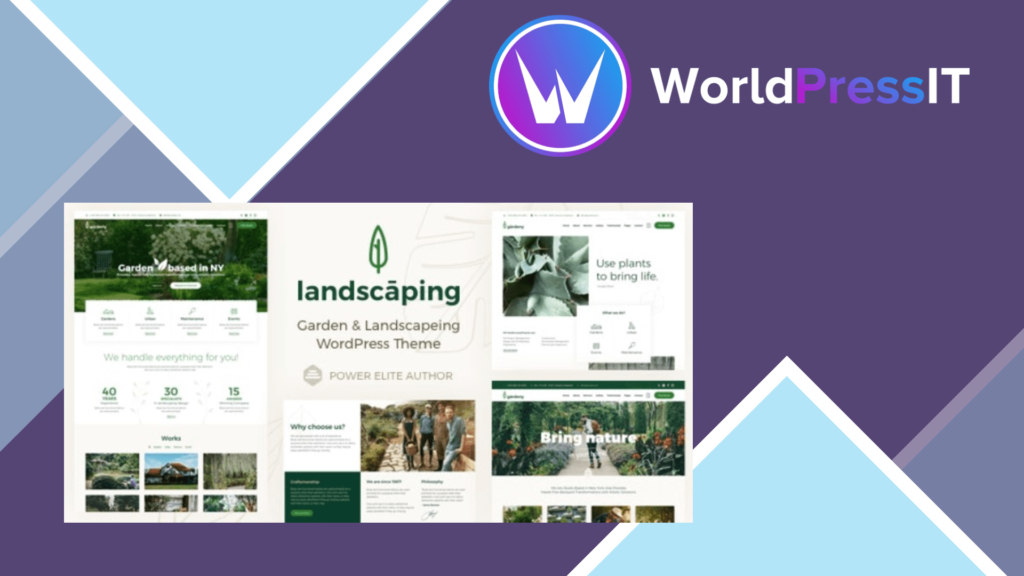 Verdantia - Landscaping and Garden WordPress Theme