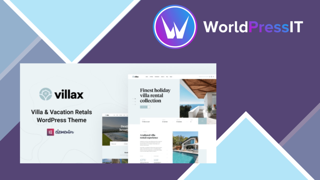 Villax - Villa and Vacation Rentals WordPress Theme