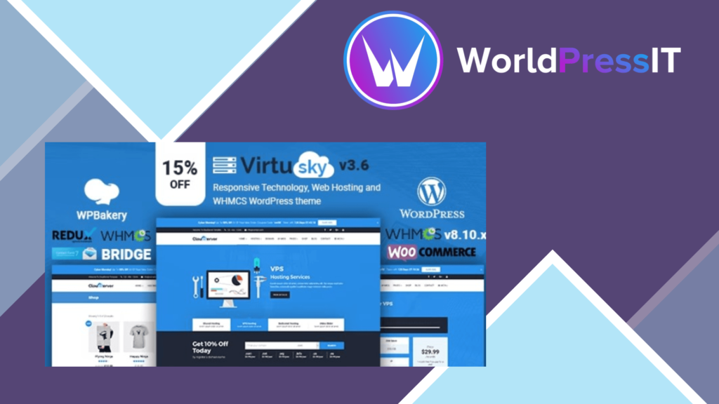 VirtuSky | Responsive Web Hosting and WHMCS WordPress Theme