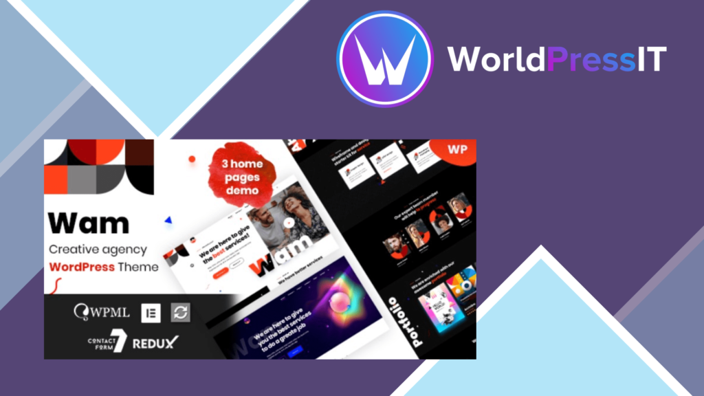 Wam - Creative Agency WordPress Theme