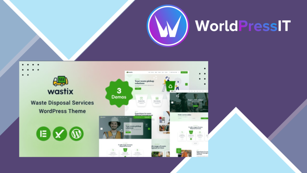 Wastix - Waste Disposal Services WordPress Theme