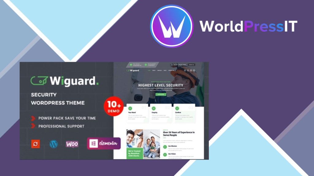 Wiguard - CCTV and Security WordPress Theme