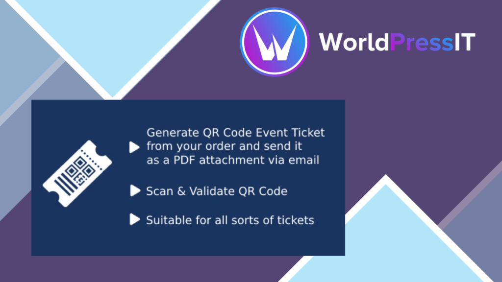 WooCommerce Event QR Code Email Tickets