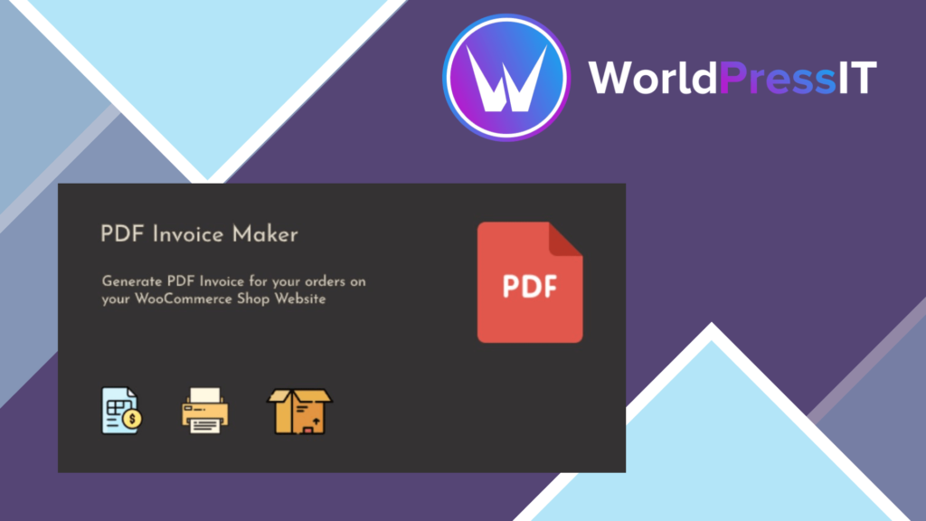 WooCommerce PDF Invoice Maker