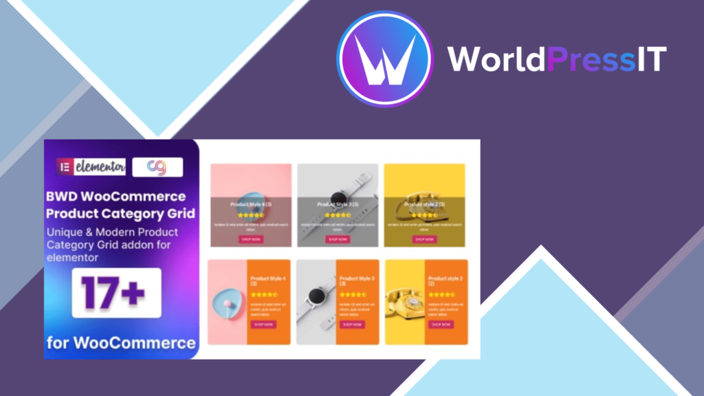 WooCommerce Product Category Grid