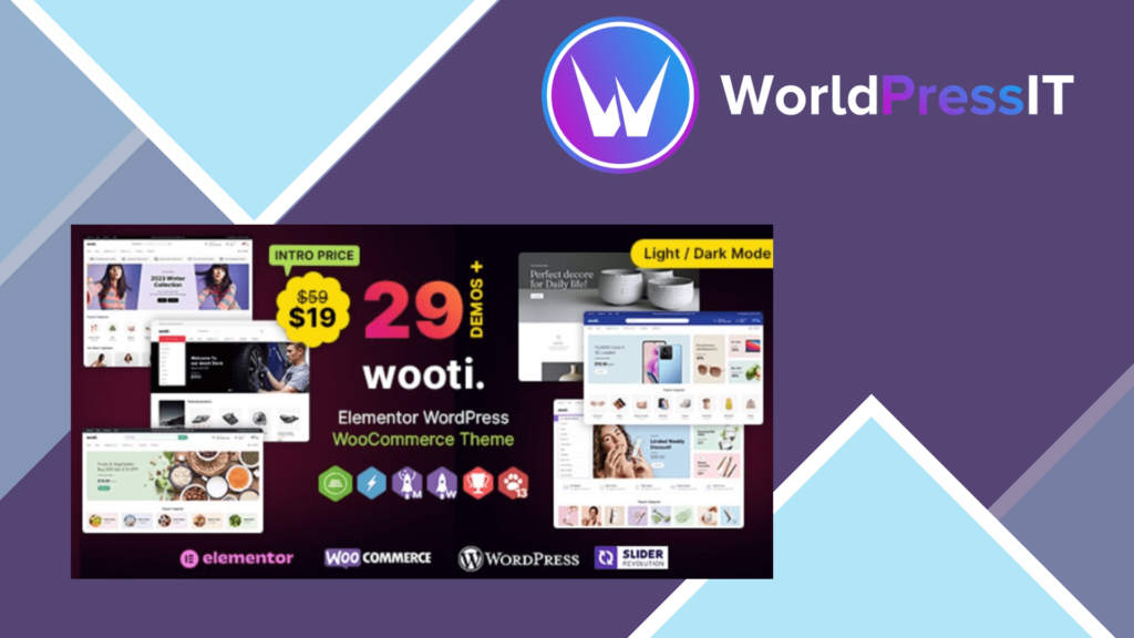 Wooti WP - Ultimate Multipurpose WordPress WooCommerce Theme