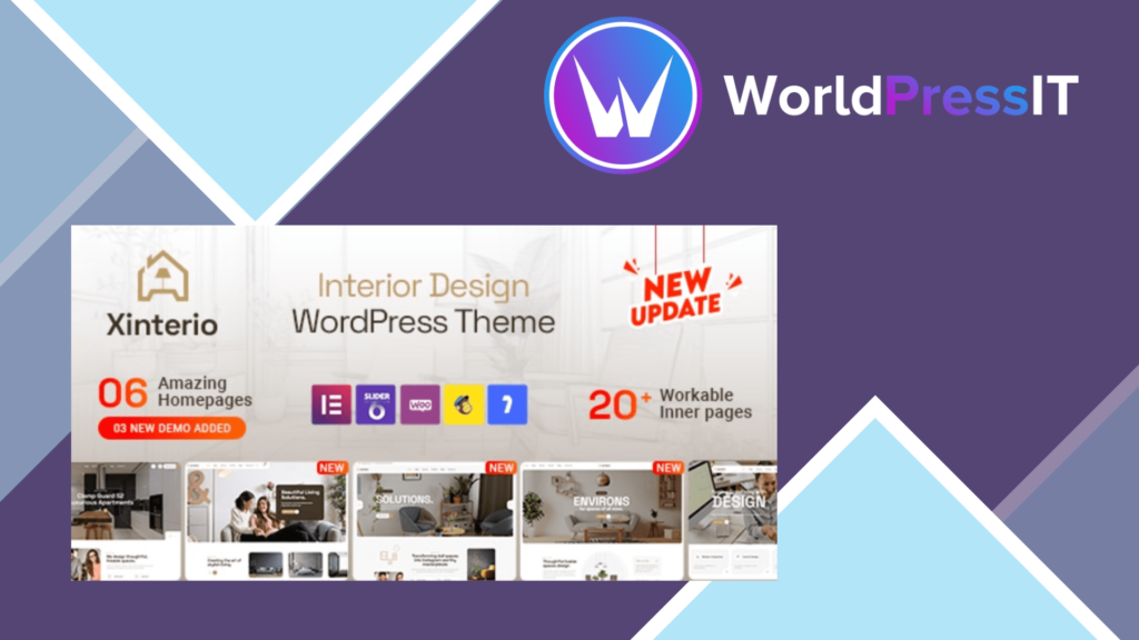 Xinterio - Interior Design WordPress Theme