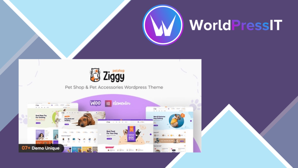 Ziggy - Pet Shop WordPress Theme