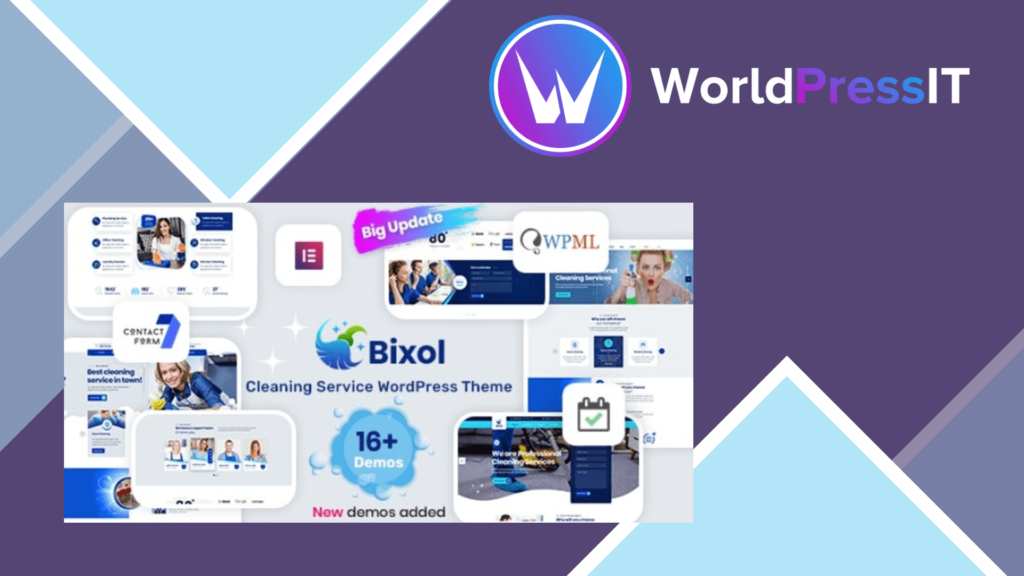 Bixol - Cleaning Services WordPress