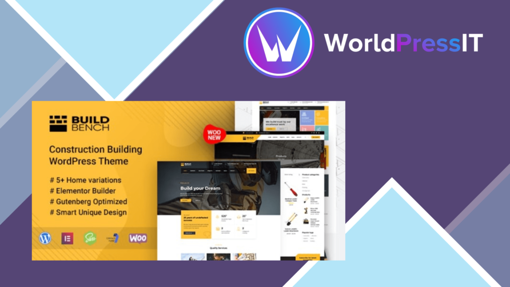 Buildbench - Construction Building WordPress Theme