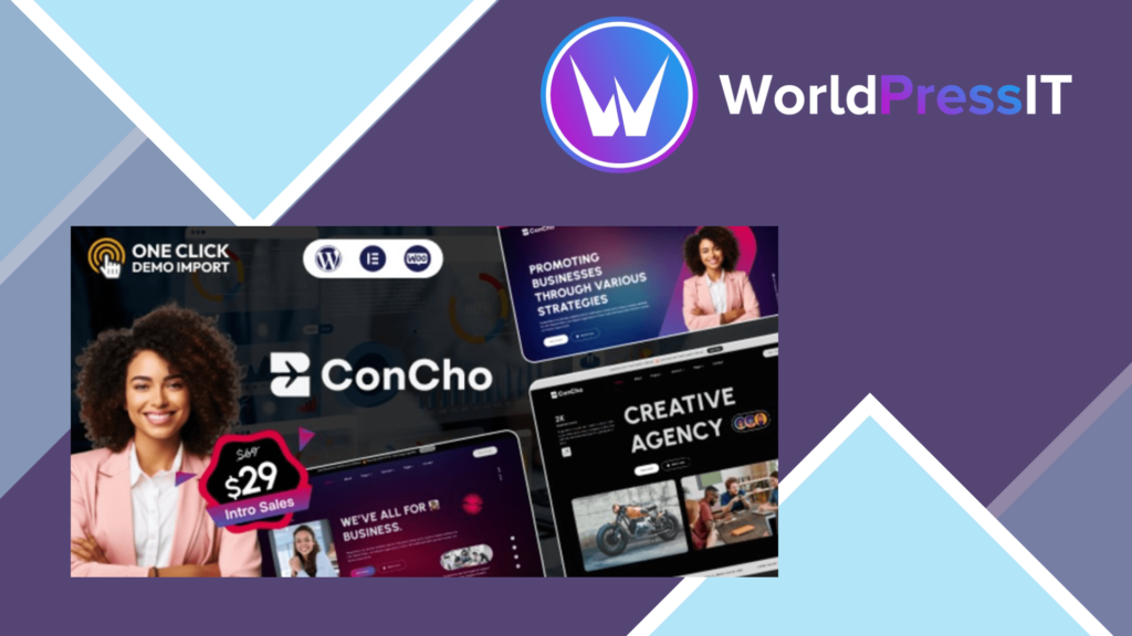 Concho - Business Agency WordPress Theme