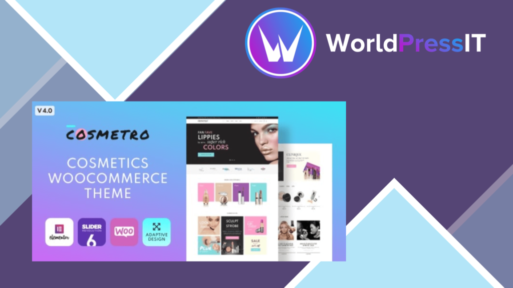 Cosmetro - Cosmetics Store Elementor WooCommerce Theme