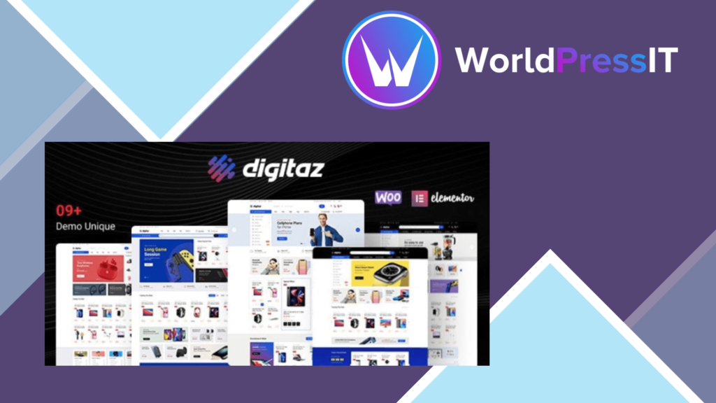 Digitaz - Electronics Elementor WooCommerce Theme