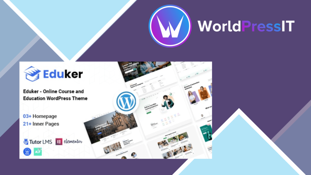 Eduker - Education WordPress Theme