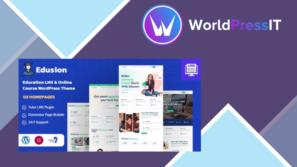 Edusion - Education LMS WordPress Theme