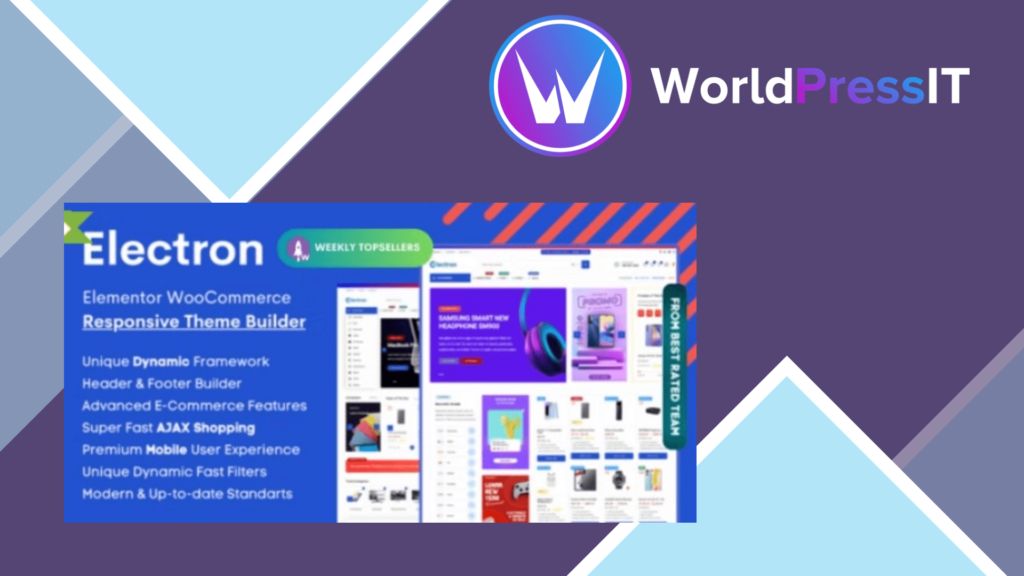 Electron - Elementor Electronics Store WooCommerce Theme