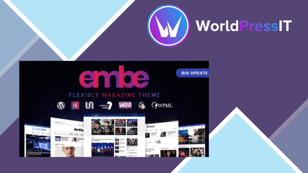 EmBe - Flexible Magazine WordPress Theme