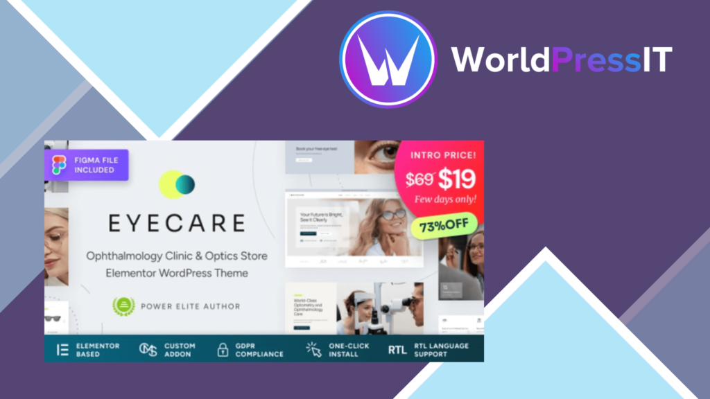 Eye Care - WordPress Theme for Optometrist and Eye Clinic