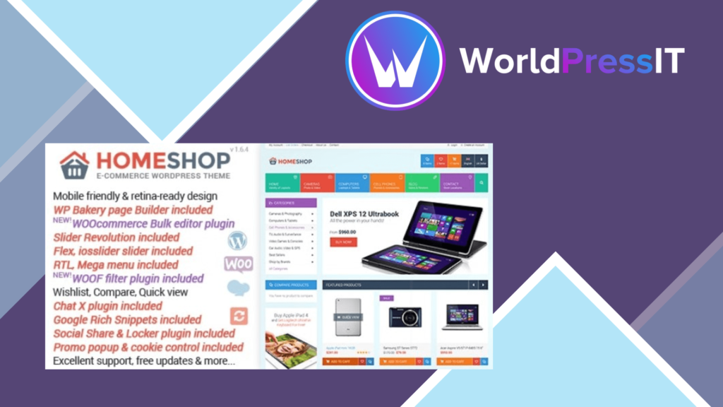 Home Shop - WooCommerce WordPress Theme