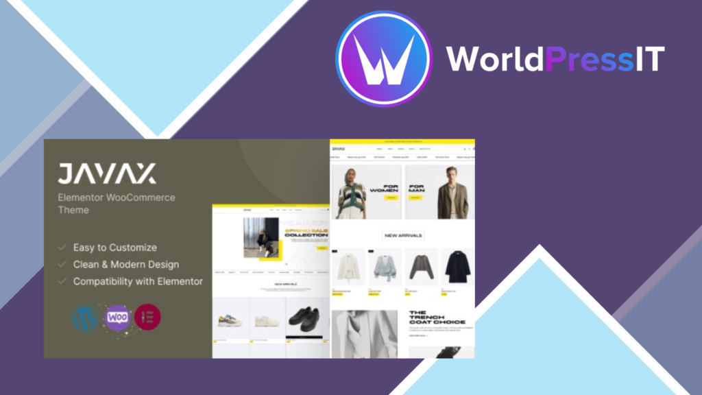 Javax - Elementor WooCommerce Theme