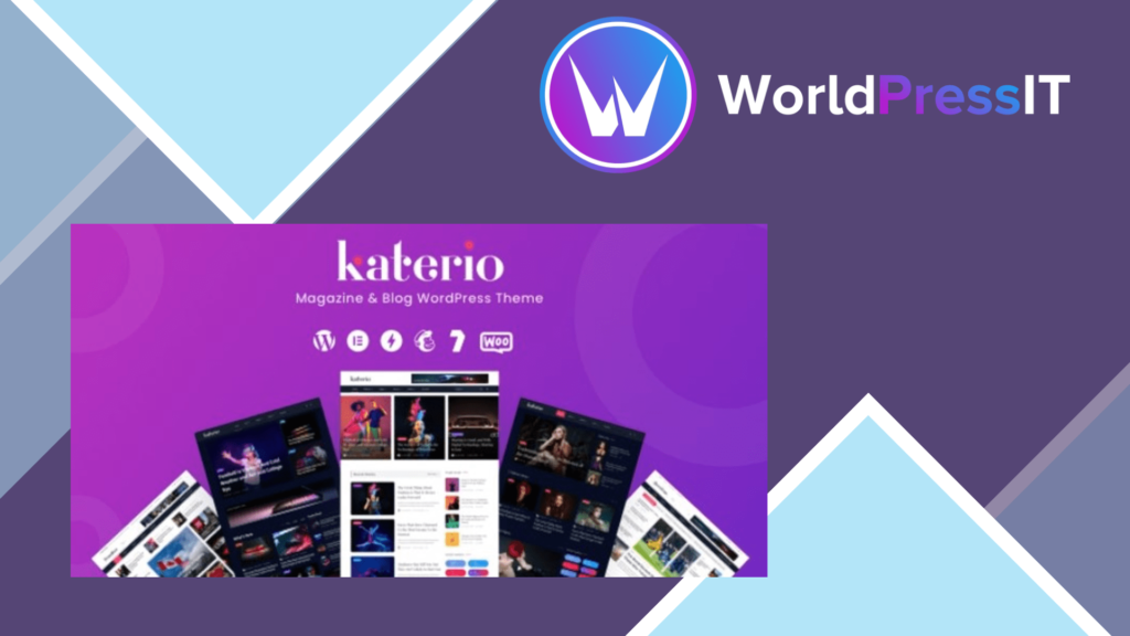 Katerio - Magazine and Blog WordPress Theme