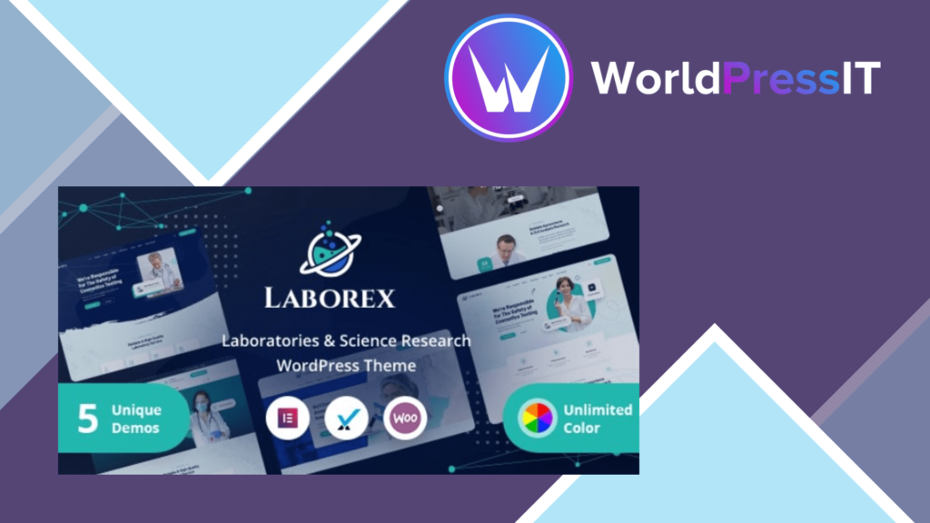 Laborex - Laboratory and Research WordPress Theme