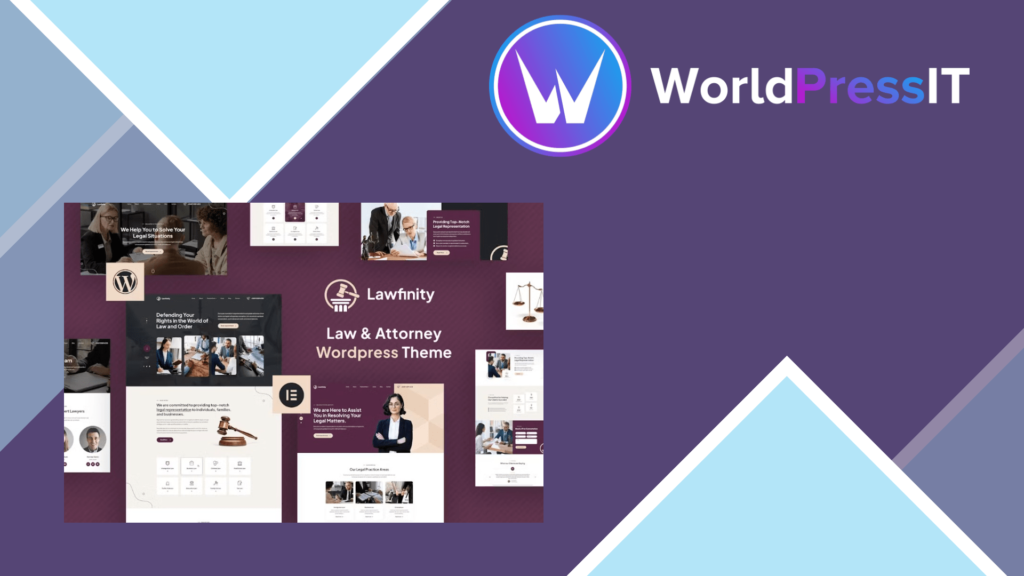 Lawfinity | Law and Attorney WordPress Theme