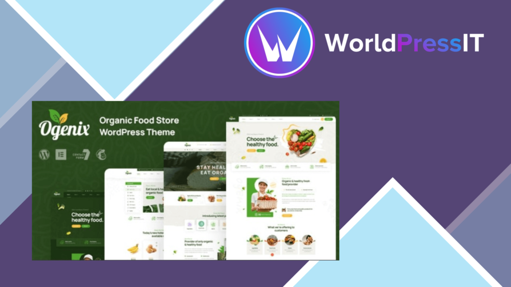 Ogenix - Organic Food Store WordPress Theme