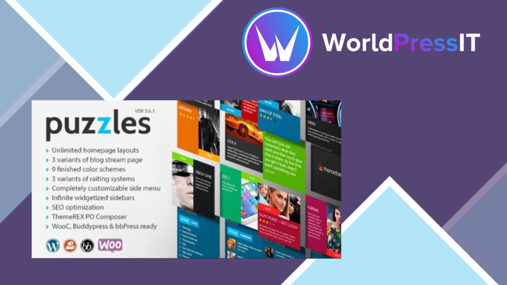 Puzzles | WP Magazine / Review with Store WordPress Theme