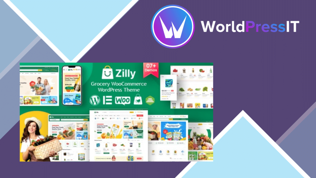 Zilly - Grocery Store WooCommerce WordPress Theme