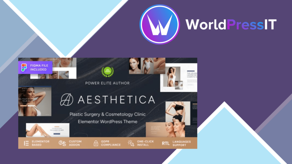 Aesthetica - Plastic Surgery and Beauty Clinic WordPress Theme