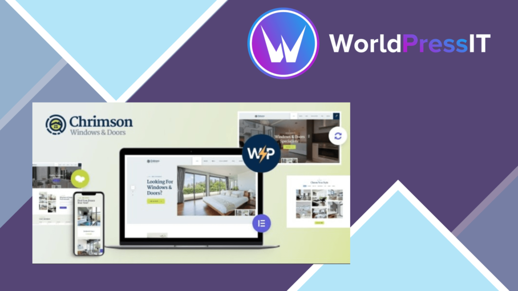 Chrimson | Windows and Doors Installation Services Store WordPress Theme + AI