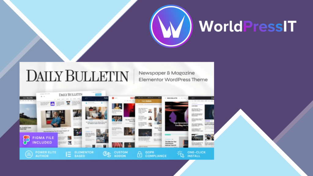 Daily Bulletin - Magazine and Newspaper WordPress Theme