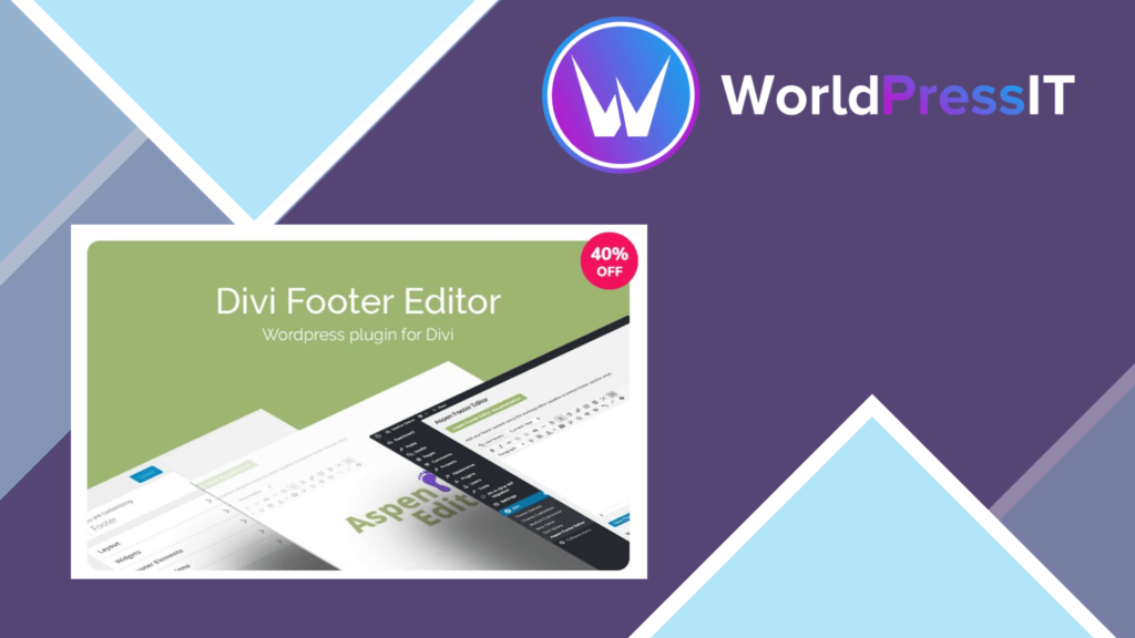 Divi Footer Editor