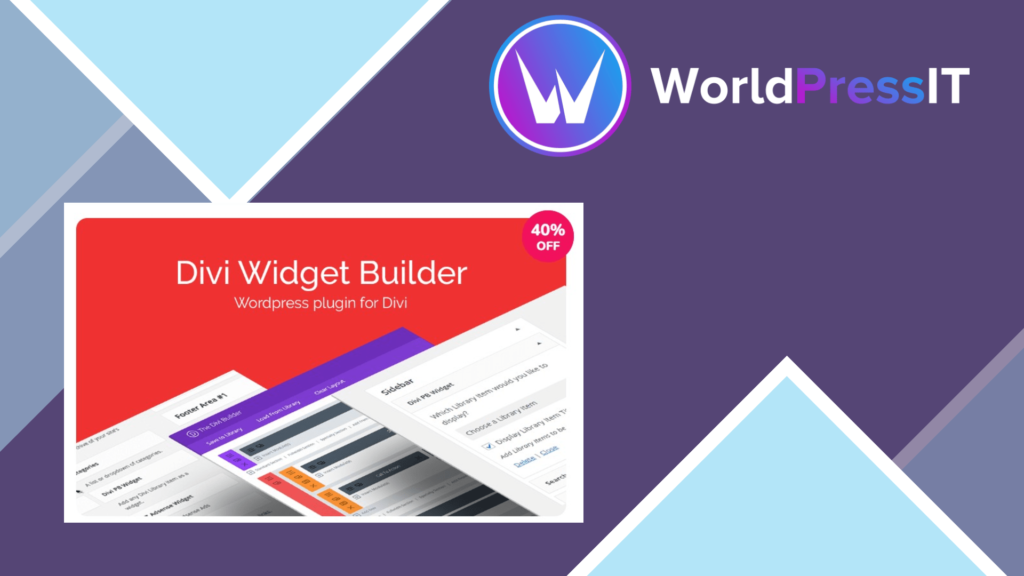 Divi Widget Builder