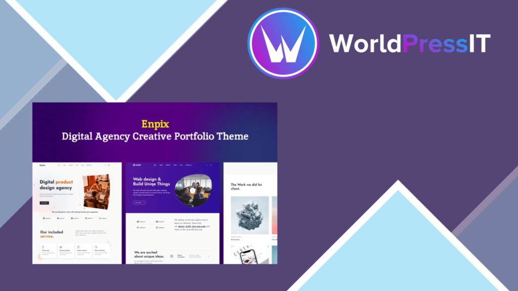 Enpix | Digital Agency Creative Portfolio Theme