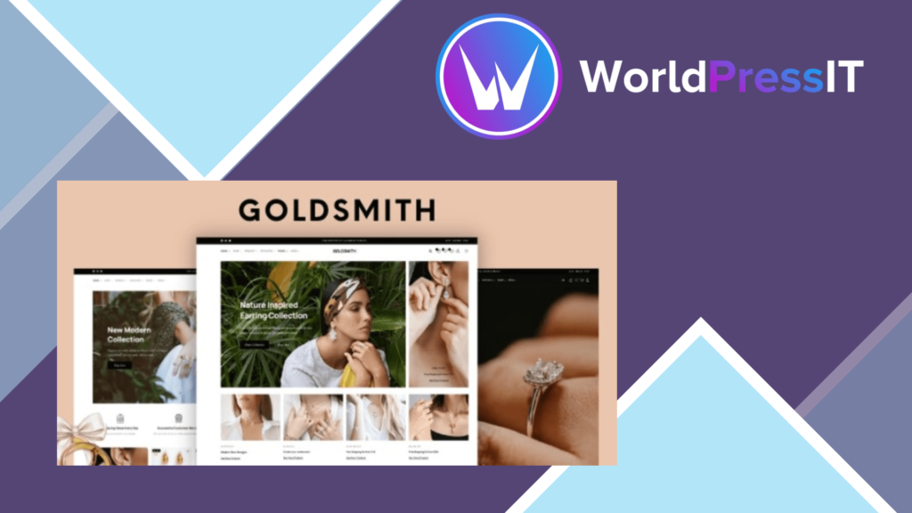 GoldSmith - Jewelry Store WooCommerce Elementor Theme