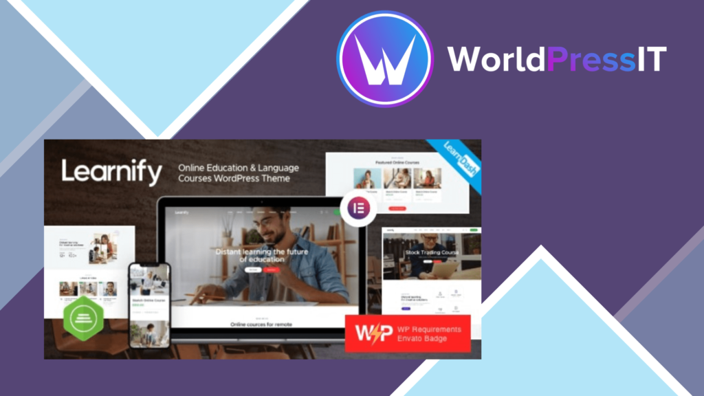 Learnify - Online Education Courses WordPress Theme