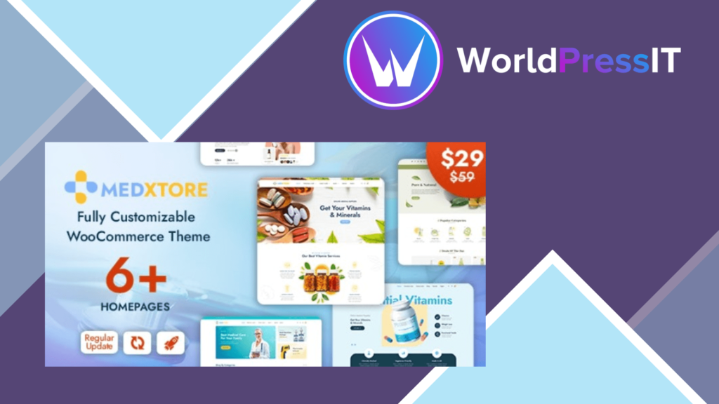 MedXtore - Pharmacy, Medical and Beauty Elementor WooCommerce Theme