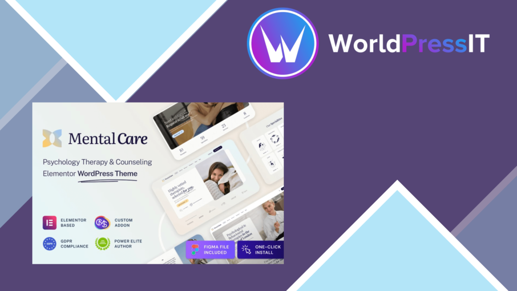 Mental Care – Therapy and Counseling WordPress Theme