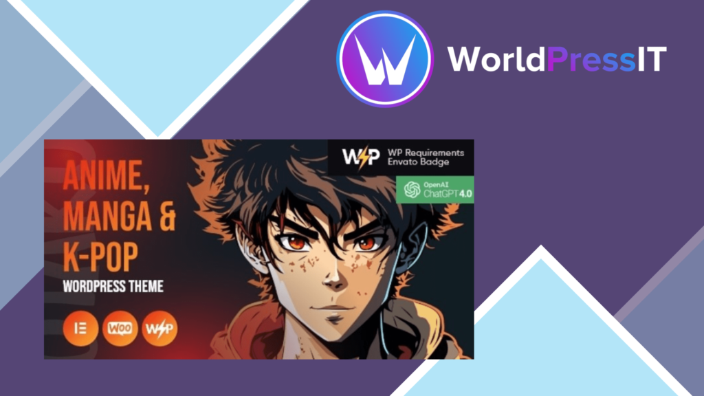 Otaku - Anime, Manga and K-Pop WordPress Theme