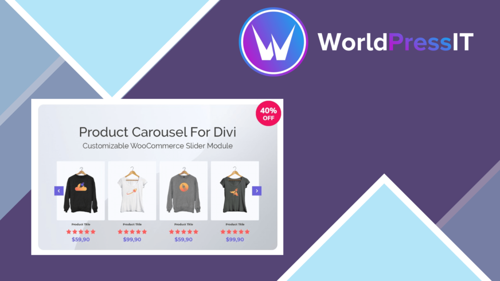 Product Carousel for Divi and WooCommerce