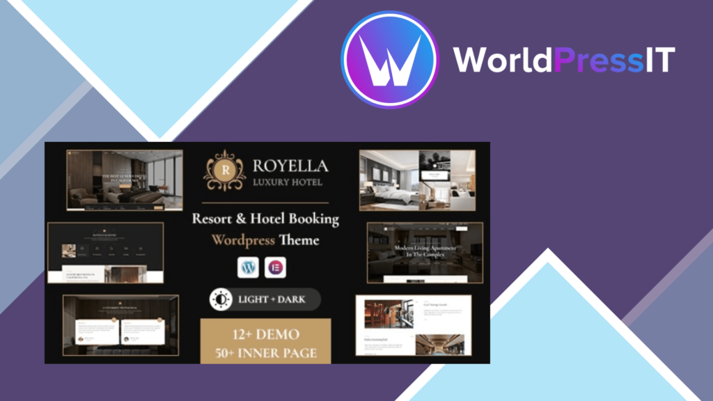 Royella - Resort and Hotel Booking Multi-Purpose WordPress Theme