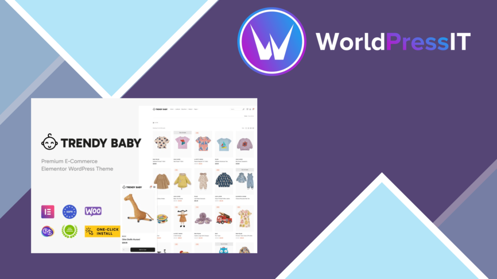 Trendy Baby – Children and Kids Store Theme