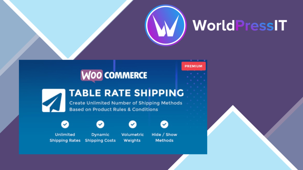 WooCommerce Table Rate Shipping By ZendCrew