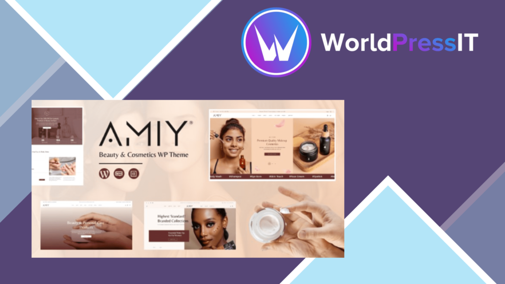 Amiy - Beauty Cosmetics Shop WordPress Theme